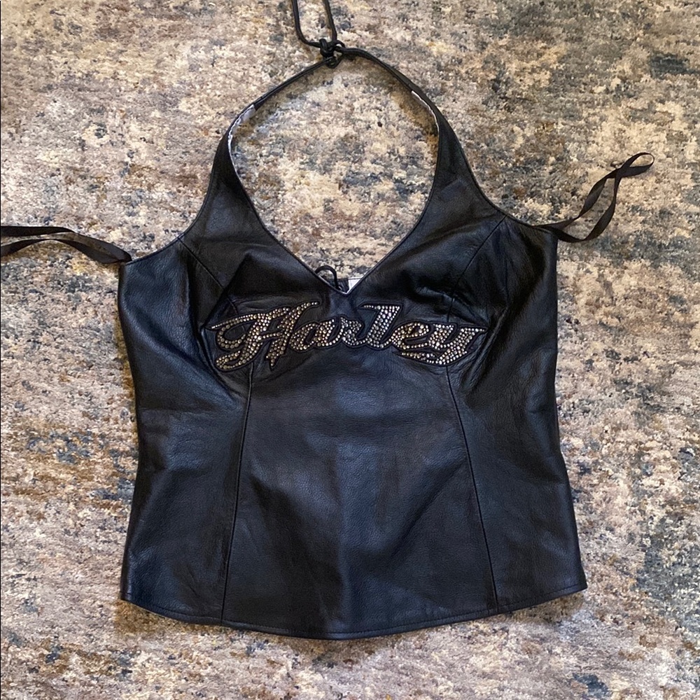Black Halter Top
